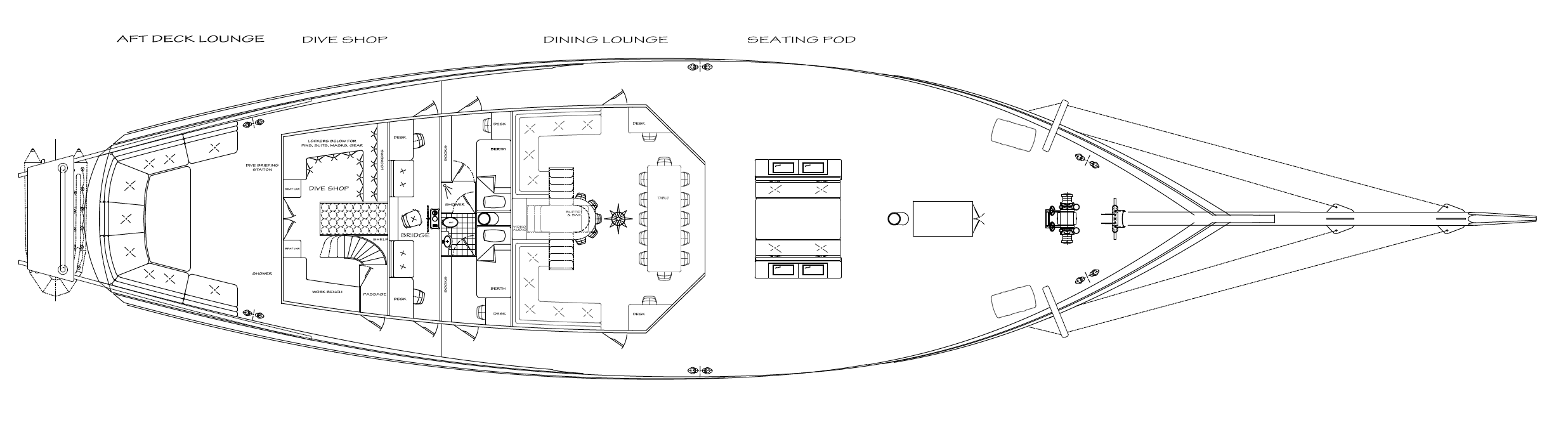 31m Komodo Privateer - Kasten Marine Design, Inc.