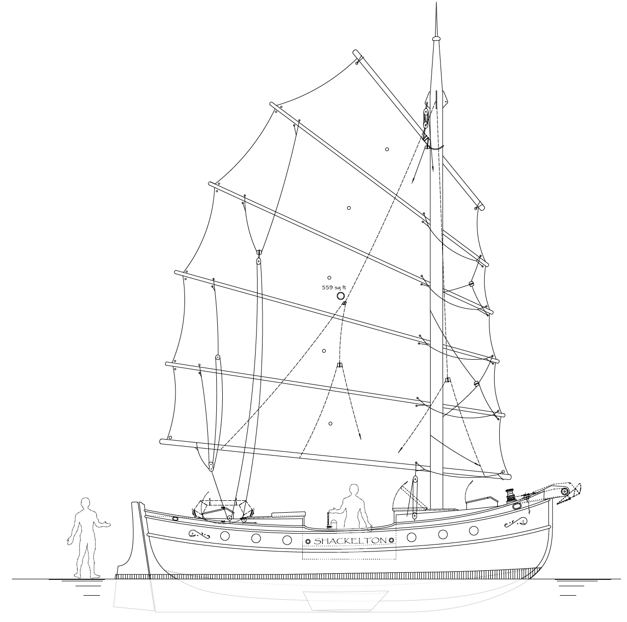 30' Ernest Shackelton - Kasten Marine Design, Inc.