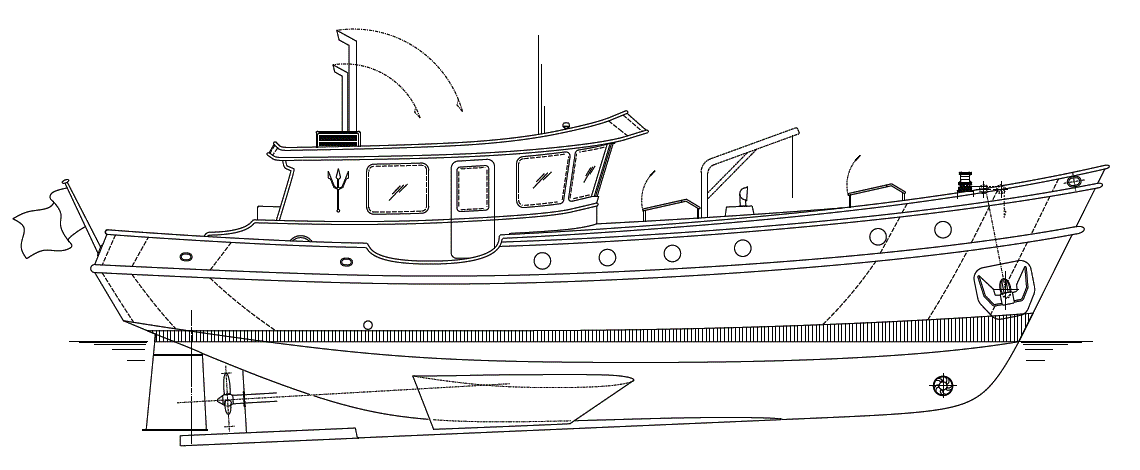 46' Trawler Yacht