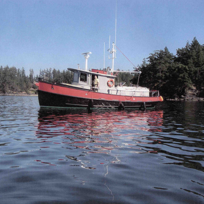 38' Tug Yacht - NIDAROS - Kasten Marine Design, Inc.