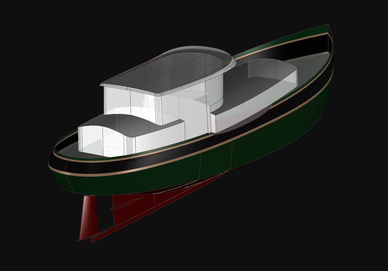 Boojum 43 - A Trawler Yacht by Kasten Marine Design, Inc.