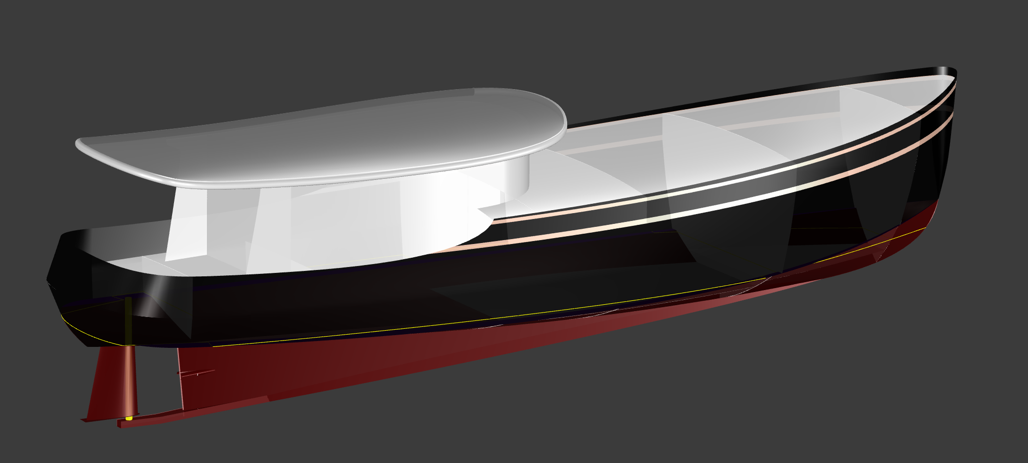 55' Euro Express Motor Yacht - Kasten Marine Design, Inc.