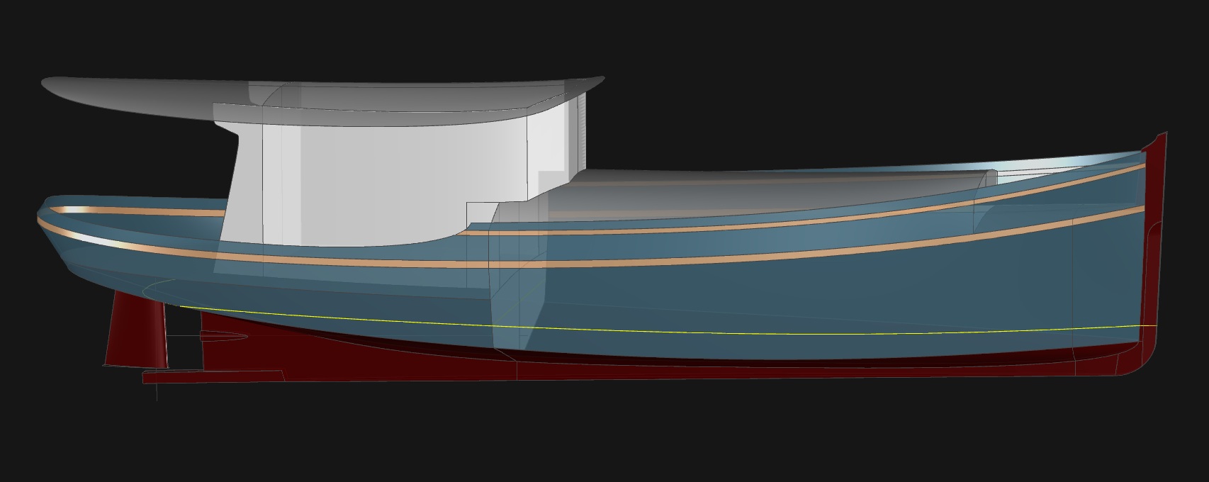43' Dream Yacht - MOXIE - Kasten Marine Design, Inc.