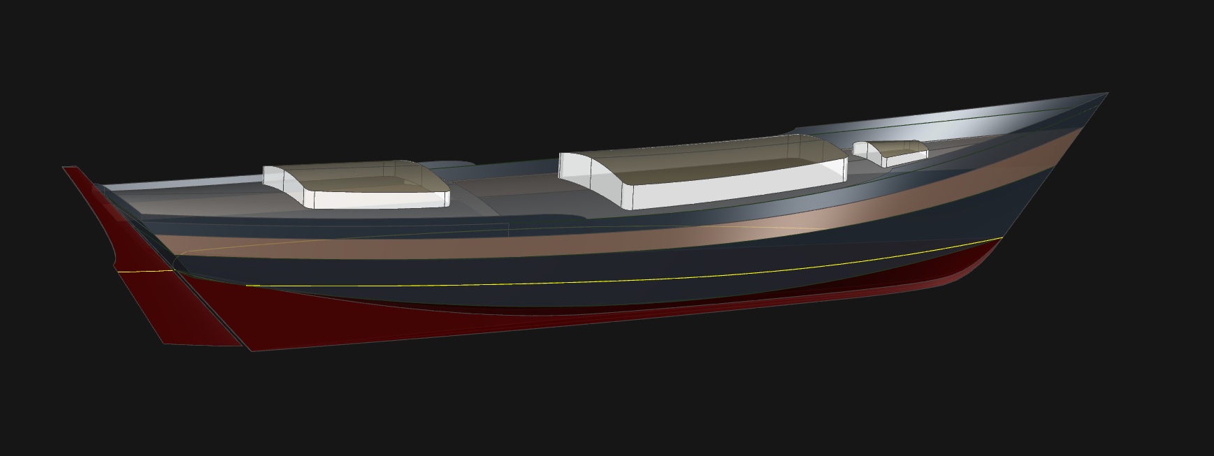 70' Ocean Cruising Skipjack - Kasten Marine Design, Inc.