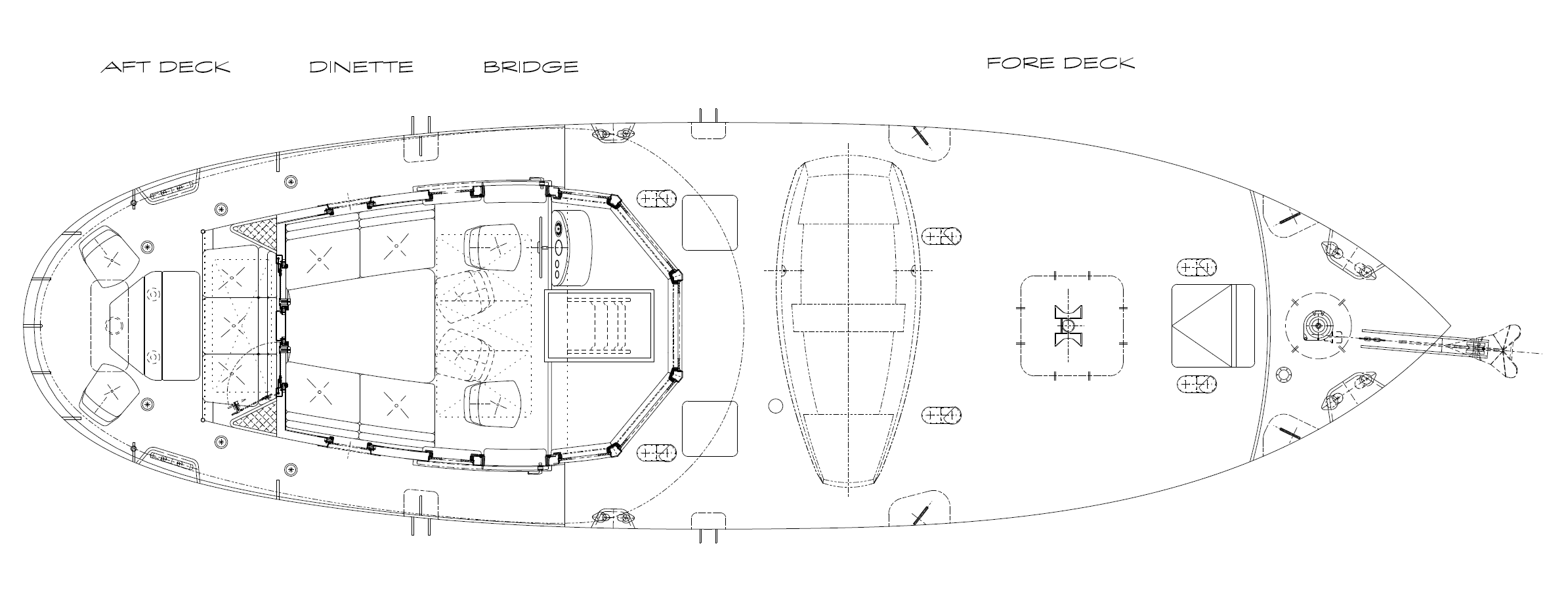 RJ-43 Deck Plan - Kasten Marine Design, Inc.