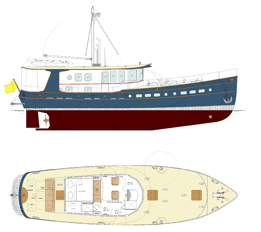 The 53' Motor Yacht - VALDEMAR