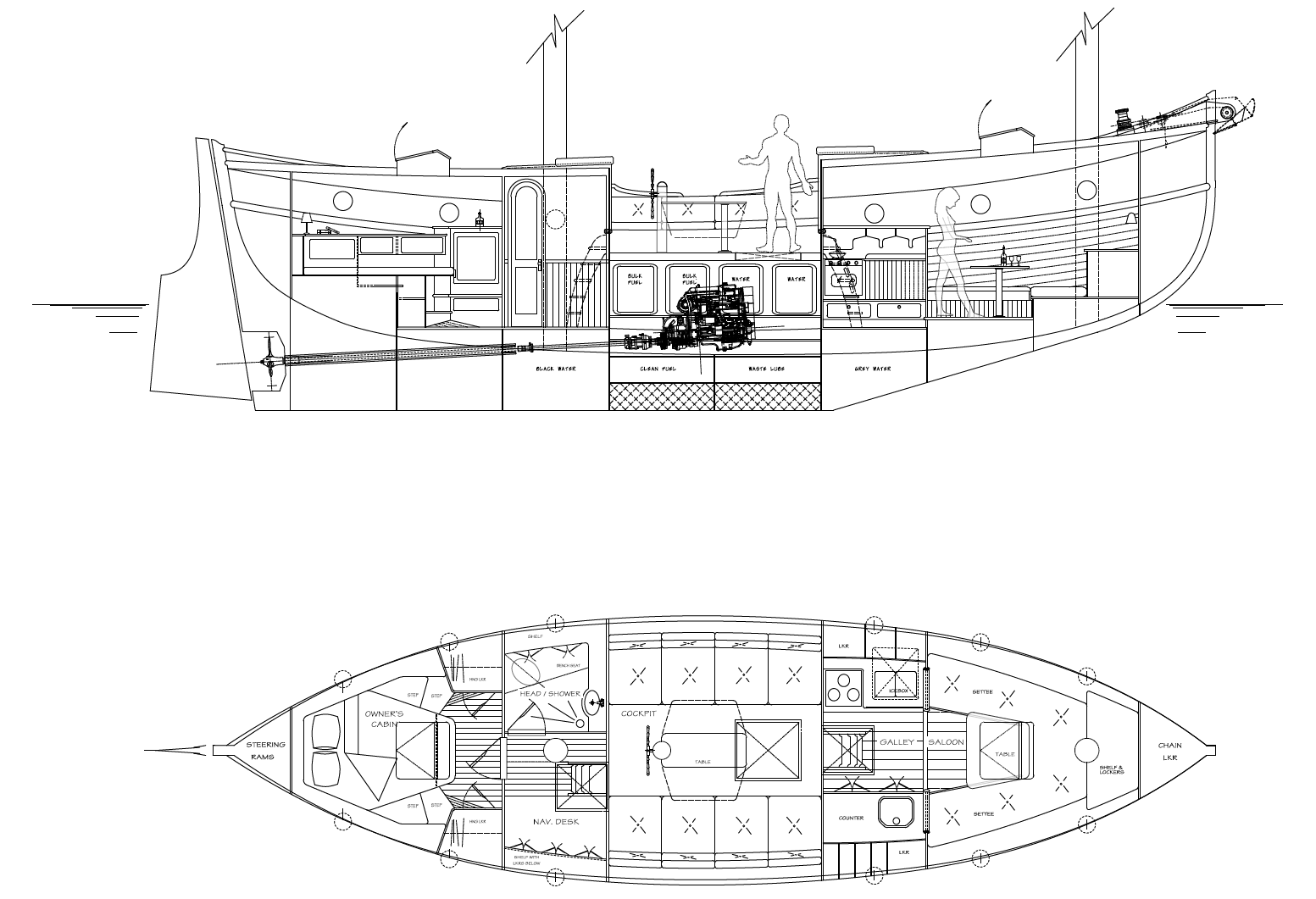 44' VALHALLA - Kasten Marine Design, Inc.
