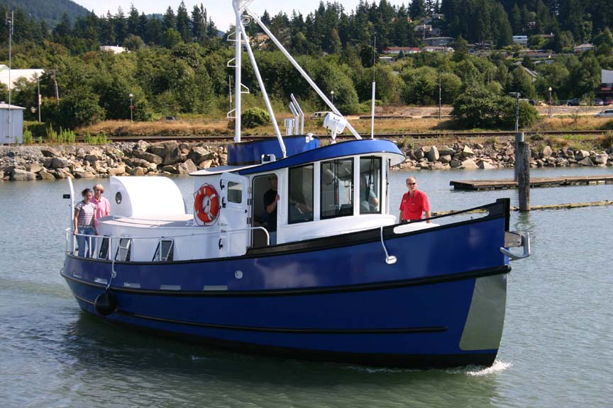 38' Tug Yacht BOOMER - Kasten Marine Design, Inc.