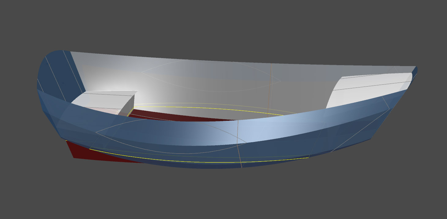 8' Alloy Sailing Pram - Kasten Marine Design, Inc.