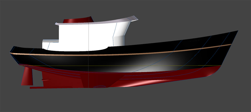 53' BRAVEHEART - A Trawler-Yacht for Voyaging - Kasten Marine Design
