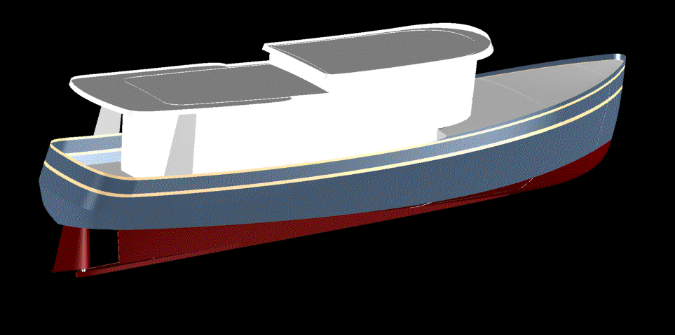 48' Fast Trawler - Coast Runner - Kasten Marine Design, Inc.