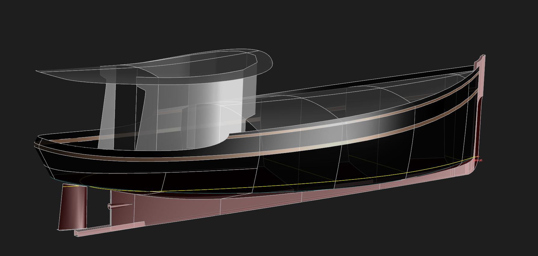 36' Dream Yacht - MOLLY - Kasten Marine Design, Inc.