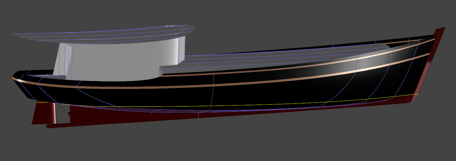 61' Peregrine - Classic Dream Yacht - Kasten Marine Design, Inc.