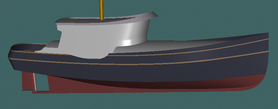 53' Voyager - A Motor Yacht by Kasten Marine Design, Inc.